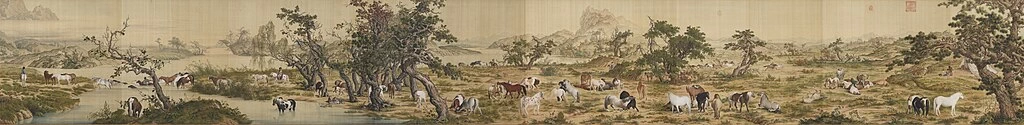 Cento cavalli - National Palace Museum in Taipei